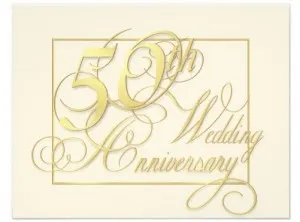 50th wedding anniversary gift