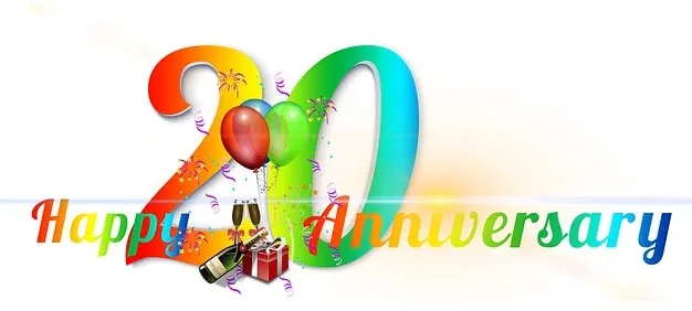 happy 20th anniversary